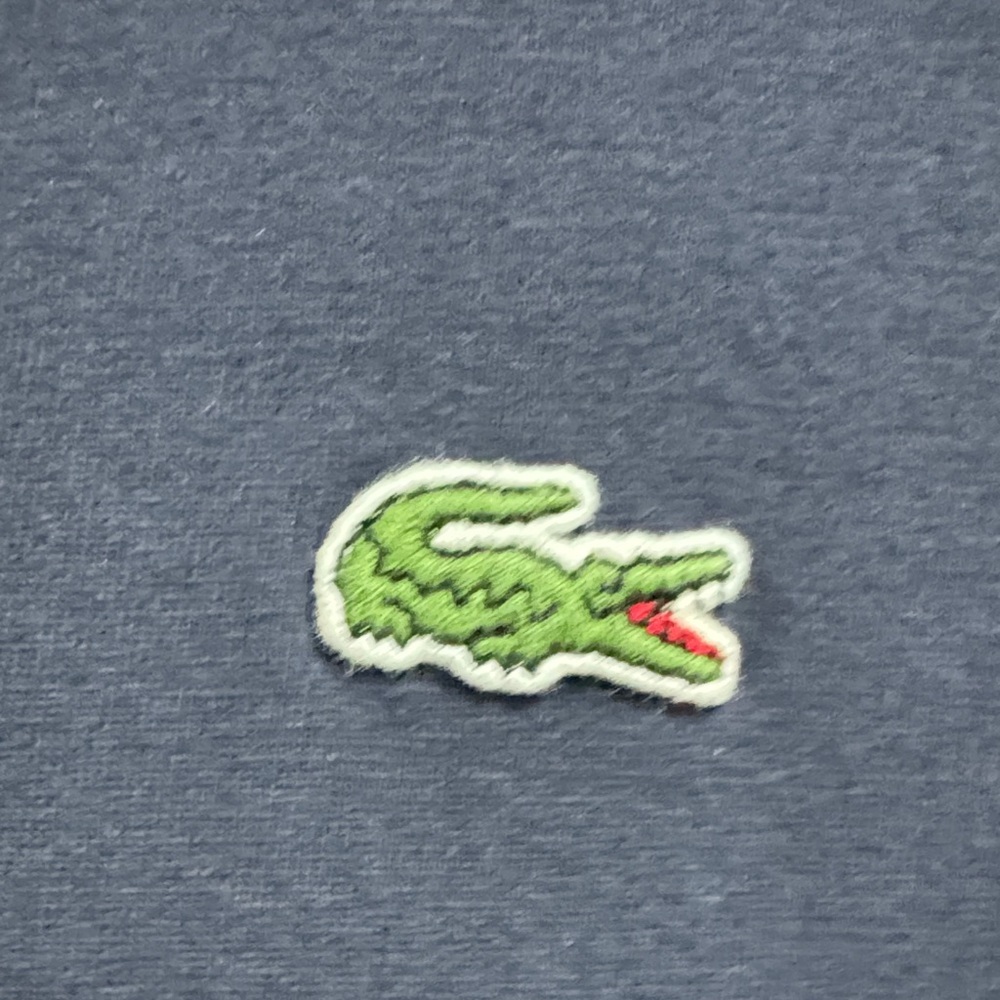 Lacoste Men's Dark Blue Short Sleeve Tee - Picture 4 of 4